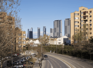 Skyline Tetuán barrio