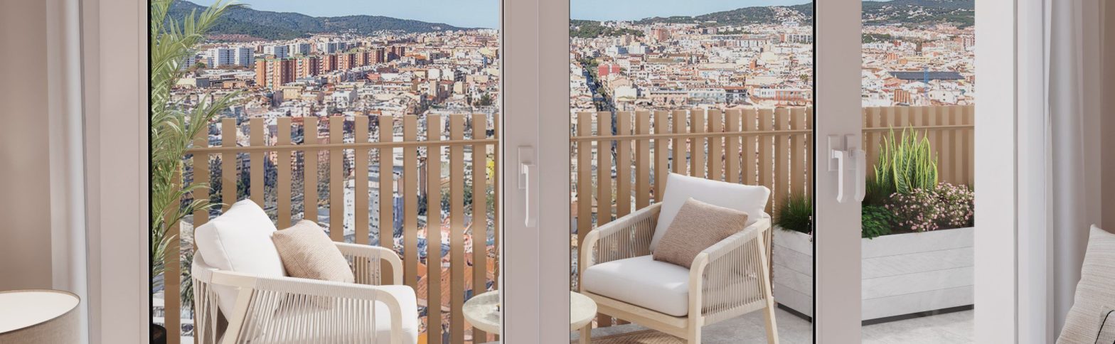 Pisos con vistas panorámicas en Mataró, Torre Barceló